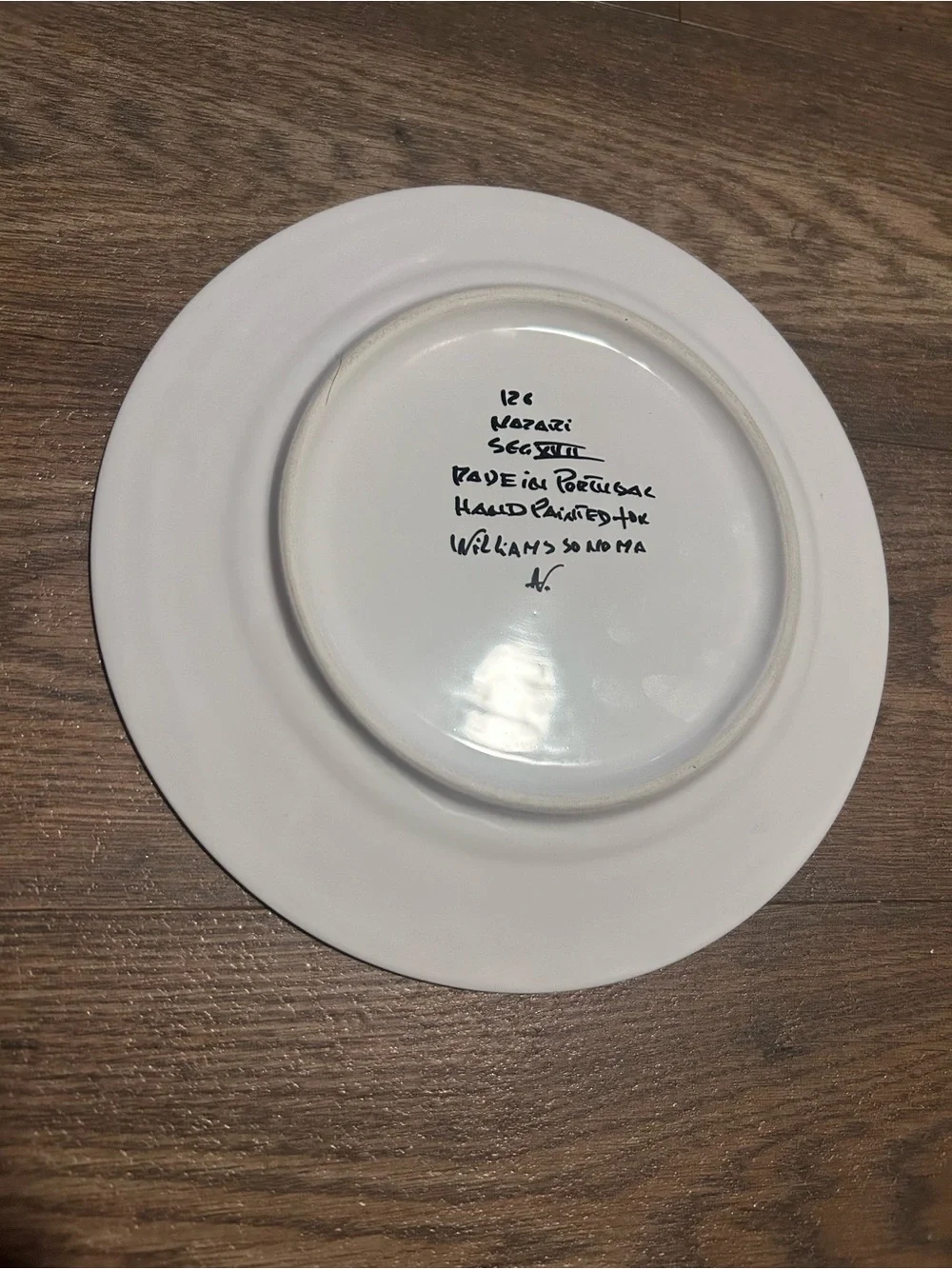 Williams Sonoma Nazari Hand Painted Salad Plates 8” Portugal Provence Set of 8